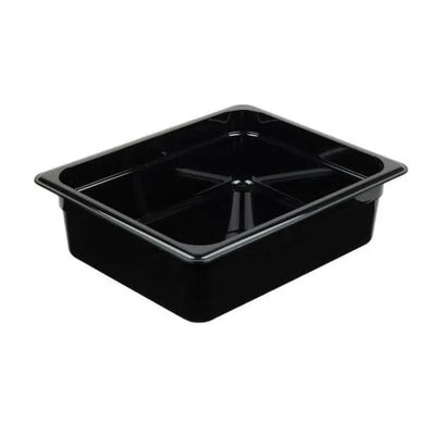 Cambro Camwear 24CW110 GN 1/2 Food Pan Black Deep 10cm