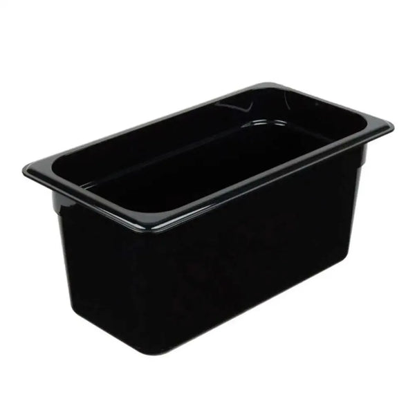 Cambro Camwear 36CW110 GN 1/3 Poly Food Pan Black 15cm