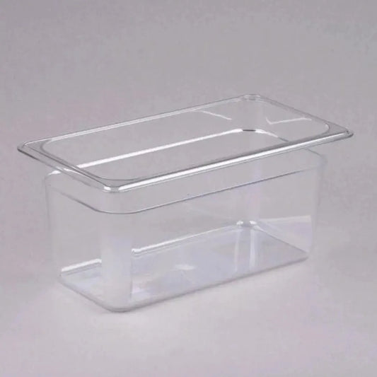 Cambro Camwear 36CW135 GN 1/3 Poly Food Pan Clear Deep 15cm