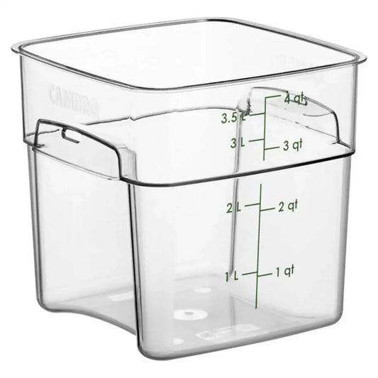 Cambro Camwear 4SFSPROCW135 Camsquare Food Storage 4QT