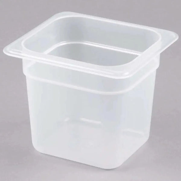 Cambro Camwear 66PP190 GN 1/6, Translucent Poly Food Pan 15cm