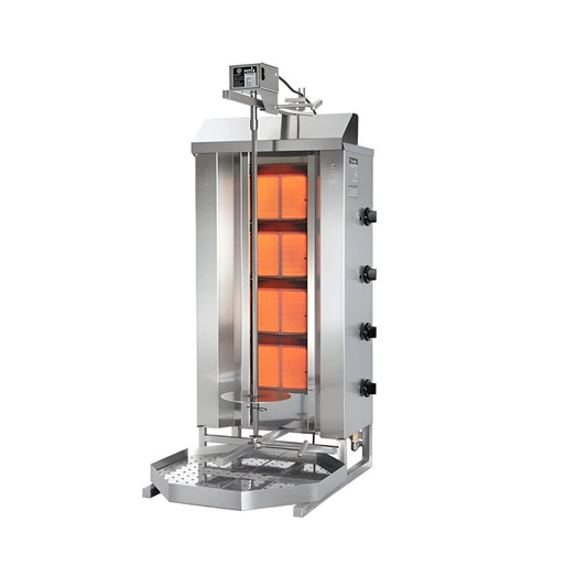 Potis Gas Shawarma Machine, 40 kg, 52.5 x 68 x 92 cm