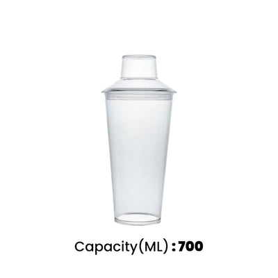 Tribeca Polycarbonate Clear Shaker 700 ml, BOX QUANTITY 24 PCS