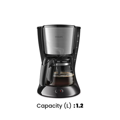 Philips HD7462 Coffee Maker, 1.2 L, 1 kW