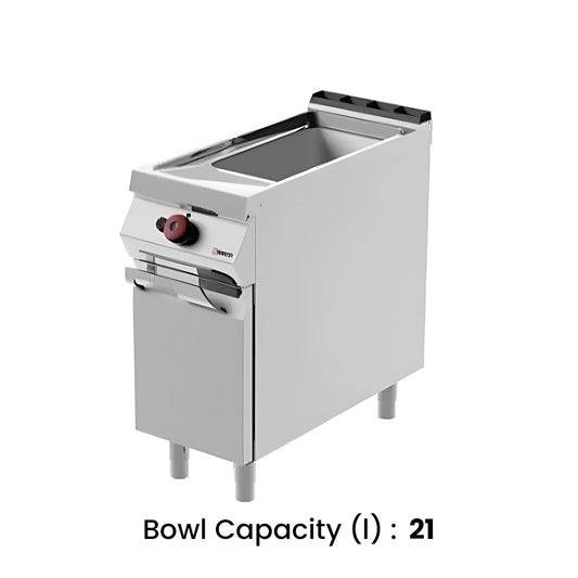 Desco Single Bowl Electric Fryer, Cpty 21 L, 17.4 kW, 40 x 90 x 90 cm