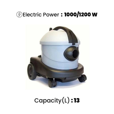 THS BASICVAC Dry Vacuum Cleaner 13L