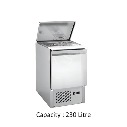 Lava Inox Salad Refrigerator, 100 L, 230 W, 40 x 70 x 90 cm