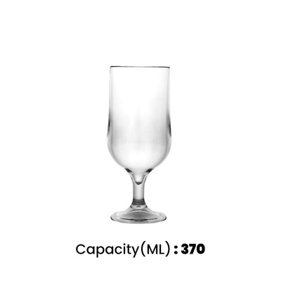 Tribeca Premium Polycarbonate Pc Clear   Goblet 370 ml, BOX QUANTITY 30 PCS