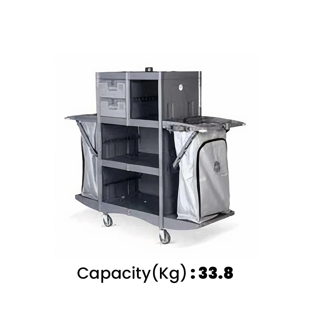 THS RSCA90589 Janitorial Cleaning Trolley