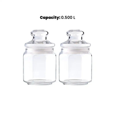 ocean glass pop jar 500 ml