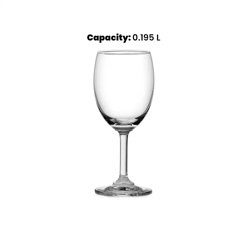 ocean classic white wine glass 195 ml