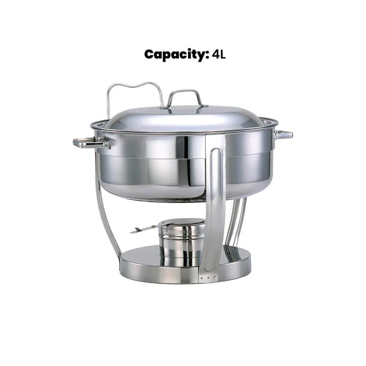 pradeep round chafing dish 4000ml