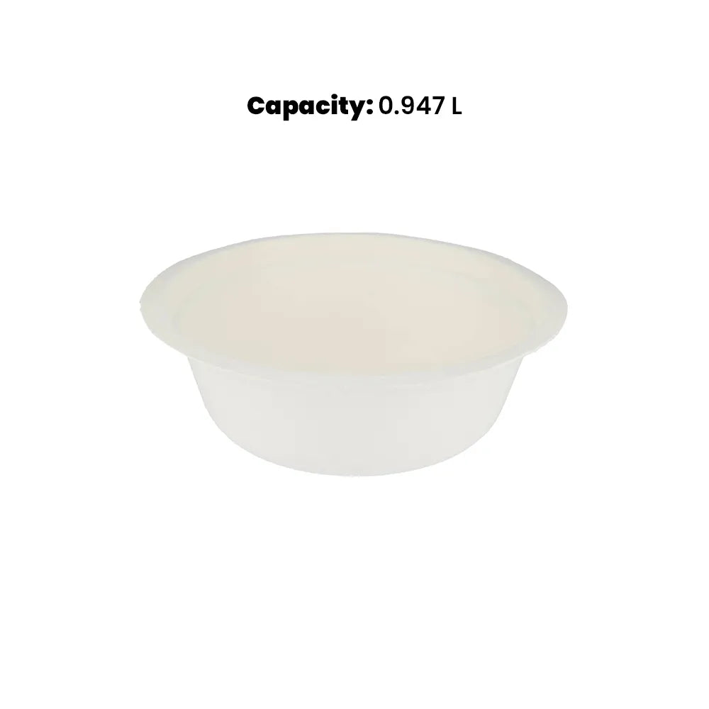 hotpack biodegradable bowl 947 ml 200 pcs