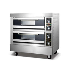 Capinox EDO-24L Double Deck Electric Oven 131 x 83 x 125 cm Capacity 2 Layers 4 Trays