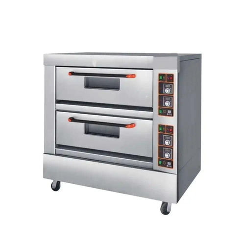 Capinox GDO-24 L Double Deck Gas Oven 131 x 88 x 126 cm Capacity 2 Layers 4 Trays