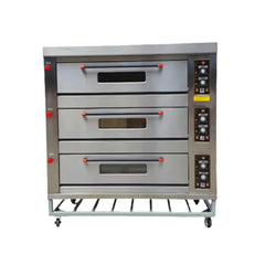 Capinox GDO-39L Tripple Deck Gas Oven 176.3 x 96 x 184 cm Capacity 3 Layers 9 Trays