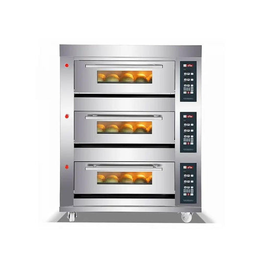 Capinox YG-36 Gas Bake Oven With Digital Control Panel 141 x 91 x 184 cm 3 Decks 6 Trays - HorecaStore