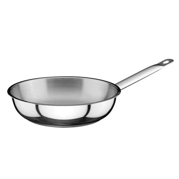 Chef360 USA 58121 Stainless Steel Mirror Finished Fry Pan 20 cm, Induction - HorecaStore