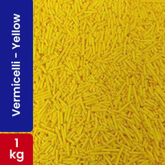 Choco Lake Compound Vermicelli Yellow / Sprinkles 1KG