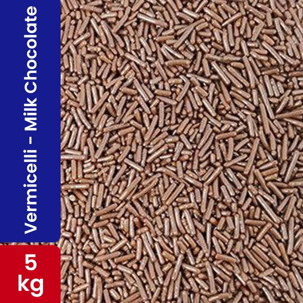 Choco Lake Compound Vermicelli Milk / Sprinkles 5KG   HorecaStore