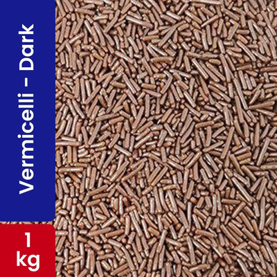 Choco Lake Compound Vermicelli Dark / Sprinkles 1KG   HorecaStore