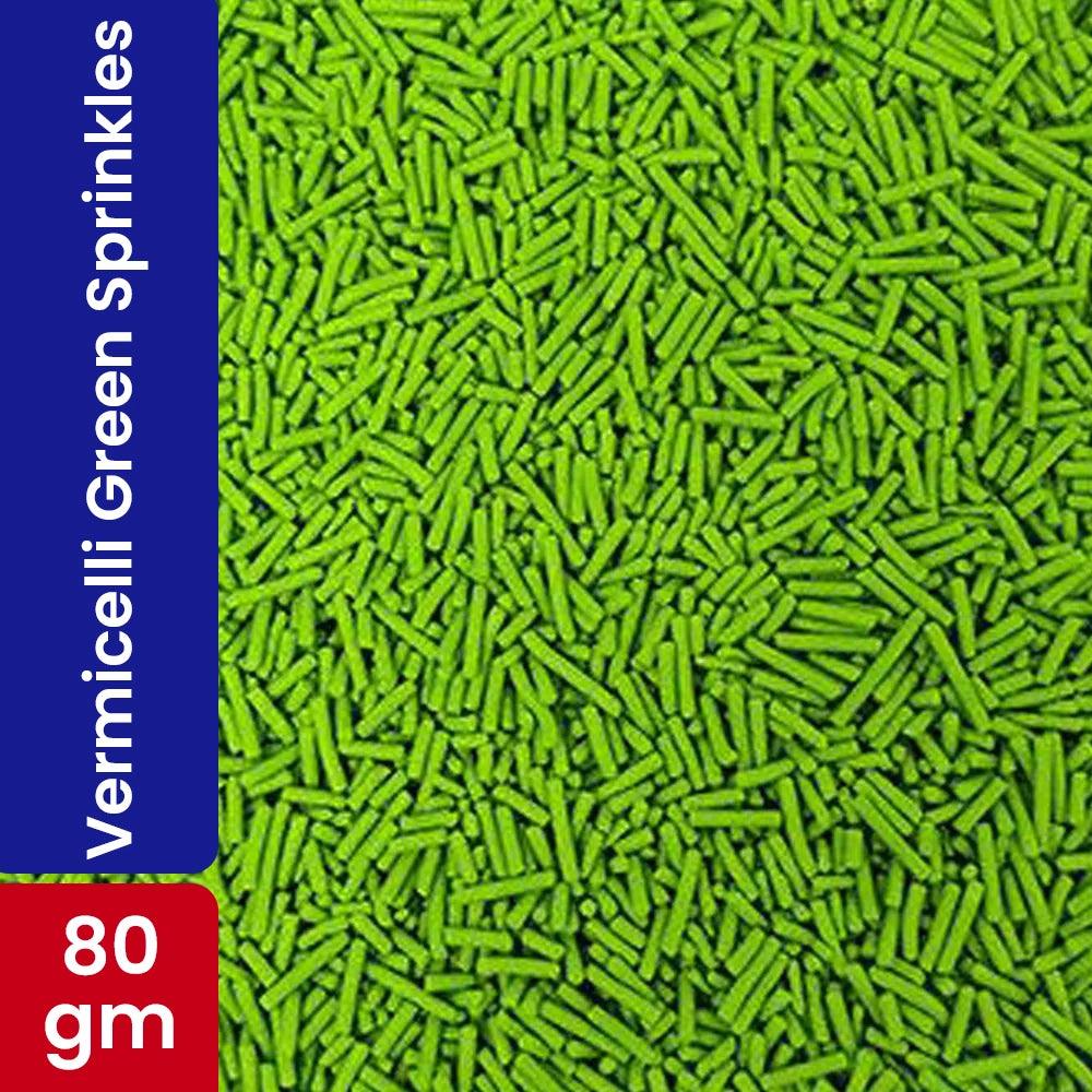 Choco Lake Compound Vermicelli Green / Sprinkles 80g   HorecaStore