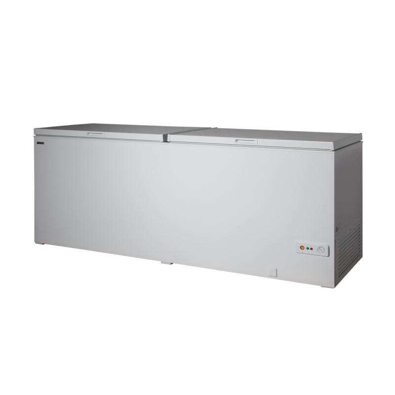 Coldera CL 600 DSL Electric Deep Freezer Double Solid Lid Chest Freezer 655 L, Power 2.25KW, 210 X 76 X 89 cm