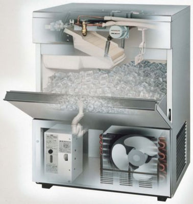 Hoshizaki IM-65NE-HC Ice Cube Maker With Bin, Self Contained, Ice Capacity 62 kg/Day, 0.32 kW