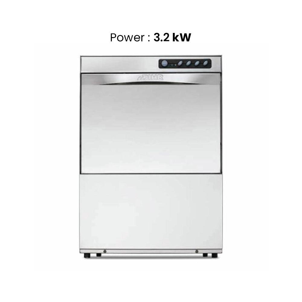 Dihr GS40 Electric Under Counter Glass Washer 480 Glasses/hr, Power 3200W, 45 X 53.5 X 70 cm - HorecaStore