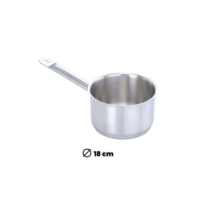 Pradeep Medium Saucepan Without Lid 18cm - 2.5L - HorecaStore