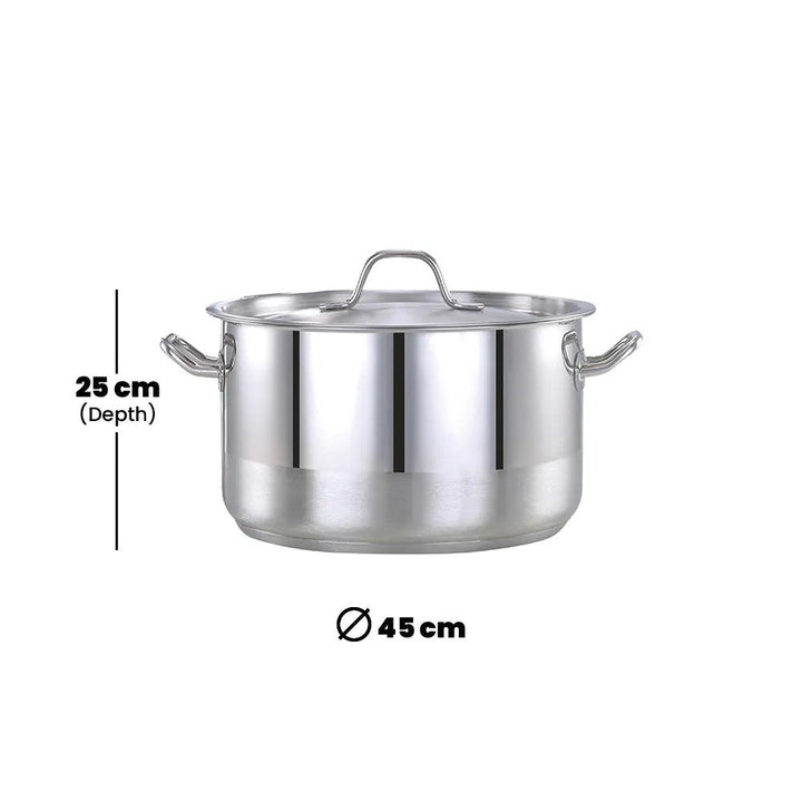 Pradeep Professional Cookpot Ø45 x 25cm - 40L - HorecaStore