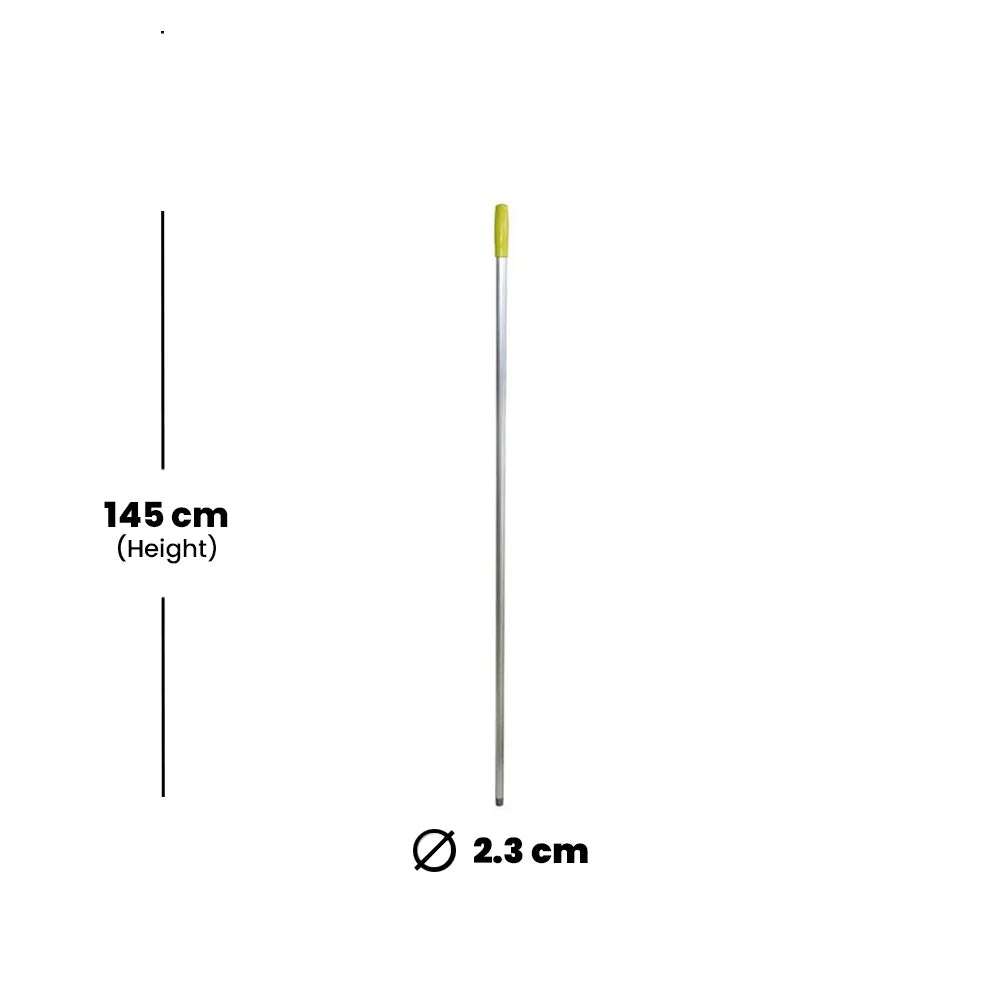 THS RSR83 Yellow Aluminium Handle With Hole 145cm