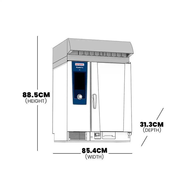 Rational 60.75.134 Iltravent Condensation Hood For 6 and 10 Tray combi Oven - HorecaStore