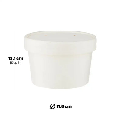 hotpack noodle paper bowl with a paper lid 947 ml 250 pcs