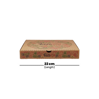 hotpack printed pizza box 22 x 22cm 100 pcs