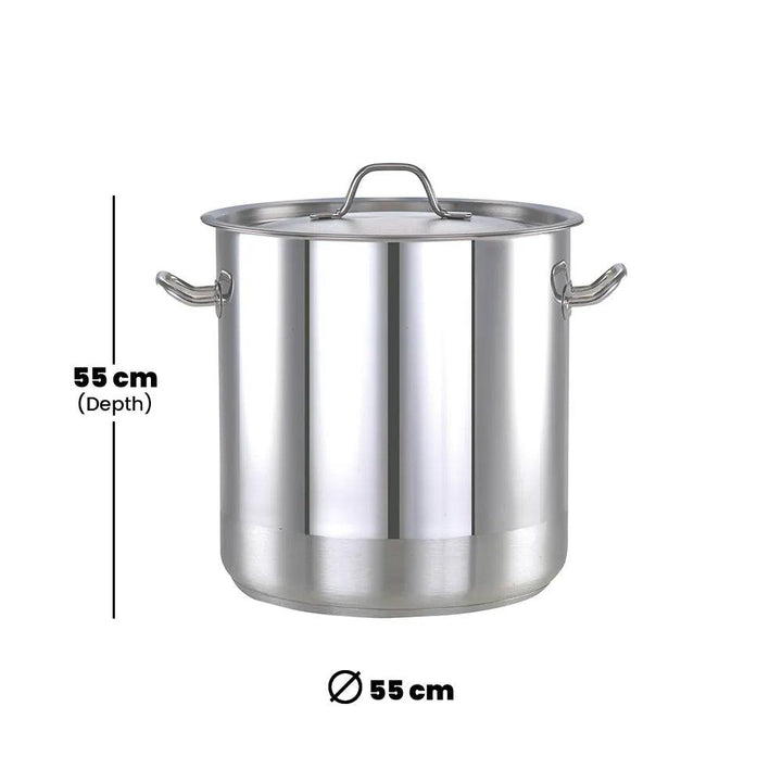 Pradeep Professional Cookpot Ø55 x 55cm - 130L - HorecaStore