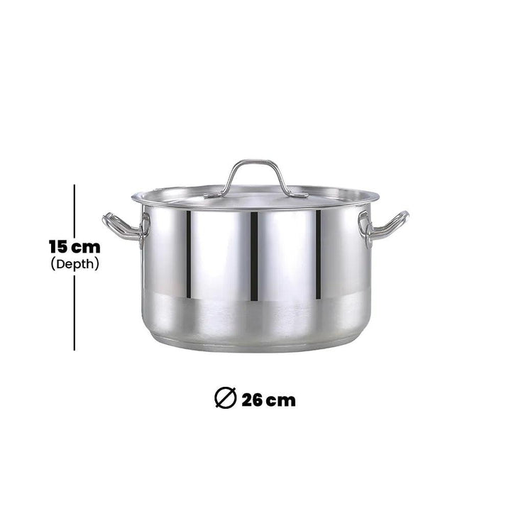 Pradeep Professional Cookpot Ø26 x 15cm - 7.5L - HorecaStore