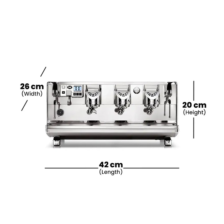 victoria arduino va358 white eagle digital 3 group expresso machine 5200 w