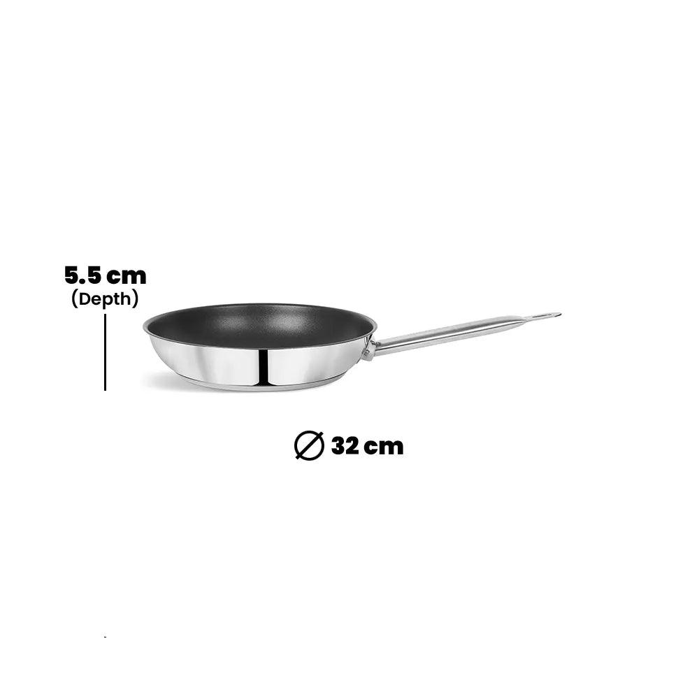 Pradeep Domestic Fry Pan Non Stick Without Lid, 3.75 Liter - HorecaStore