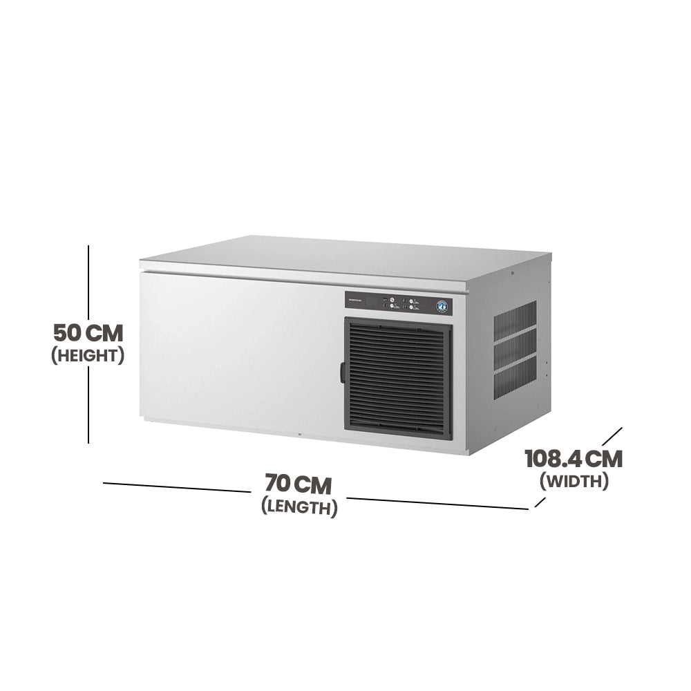 Hoshizaki IM-240DNE Stackable Modular Ice Cube Maker Without Bin, Ice Capacity 240 kg/Day, 1.33 kW