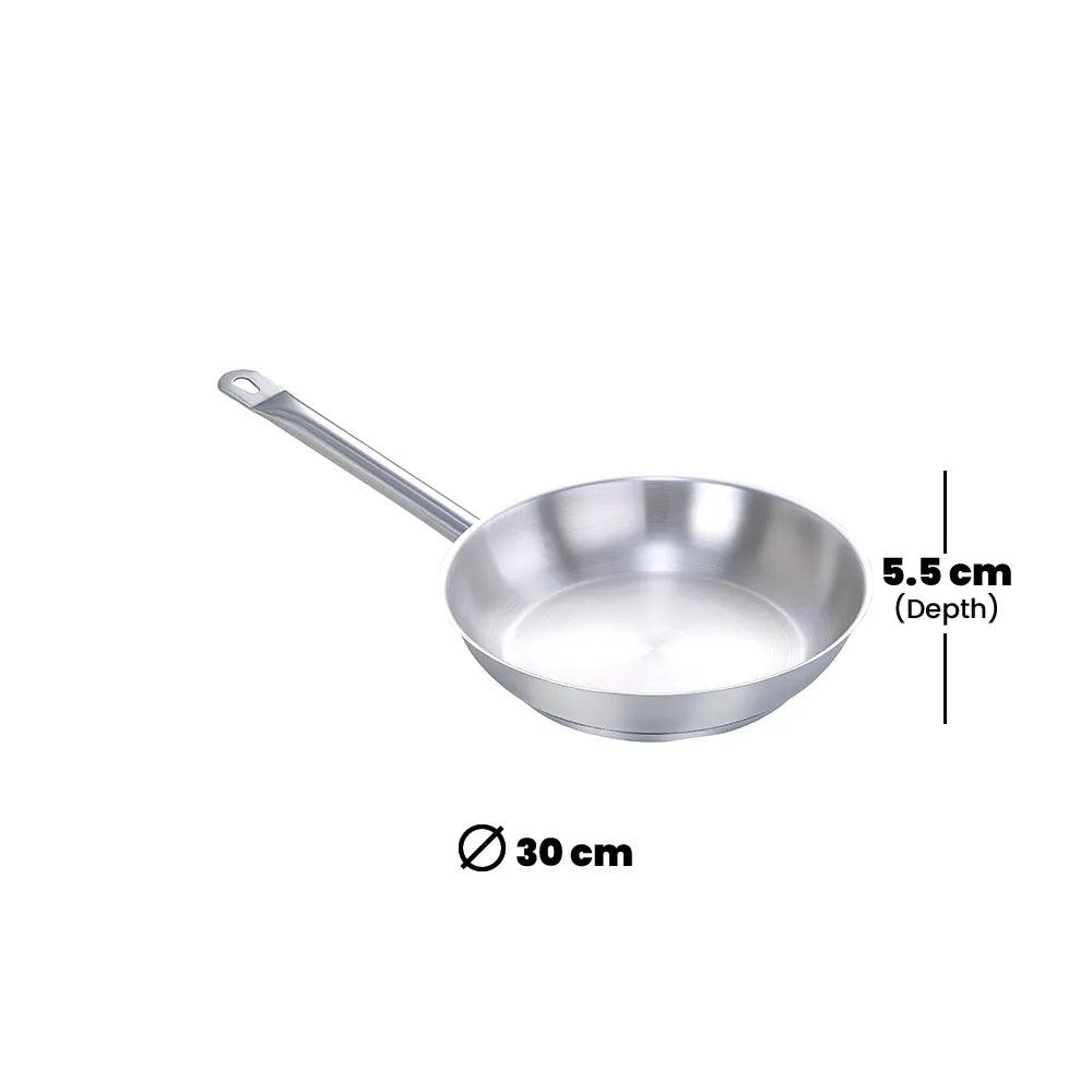 Pradeep Fry Pan Without Lid Ø30cm x 5.5cm - 3.2L - HorecaStore