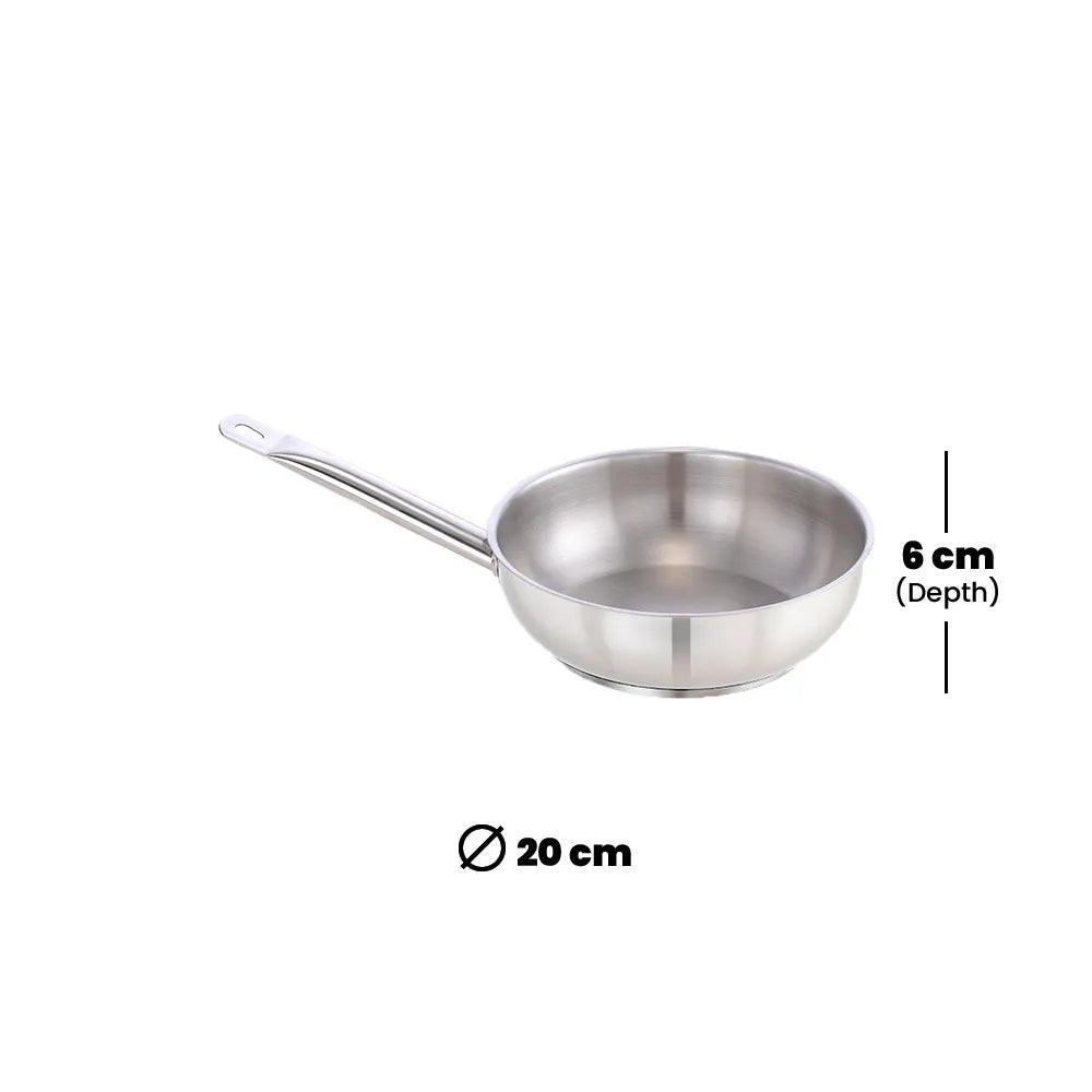 Pradeep Conical Pan Without Lid Ø20 x 6cm - 1.4L - HorecaStore