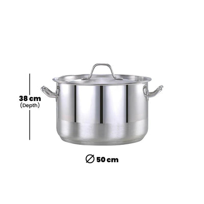 Pradeep Professional Cookpot Ø50 x 38cm - 75L - HorecaStore