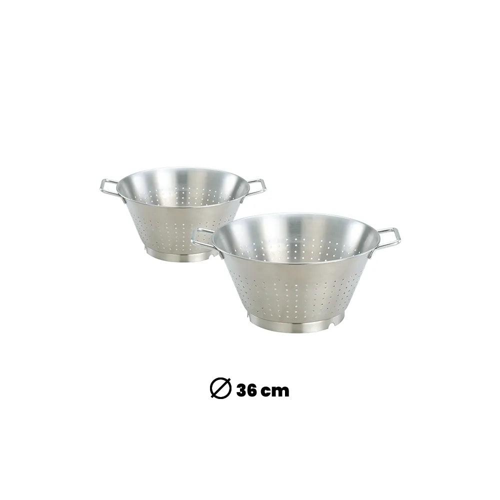 Pradeep Conical Colander 36cm - HorecaStore