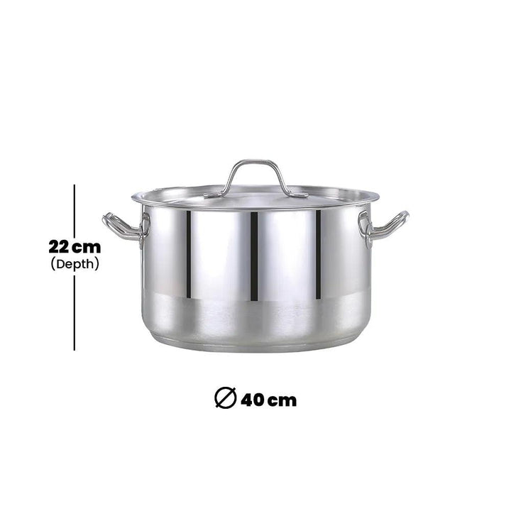 Pradeep Professional Cookpot Ø40 x 22cm - 28L - HorecaStore