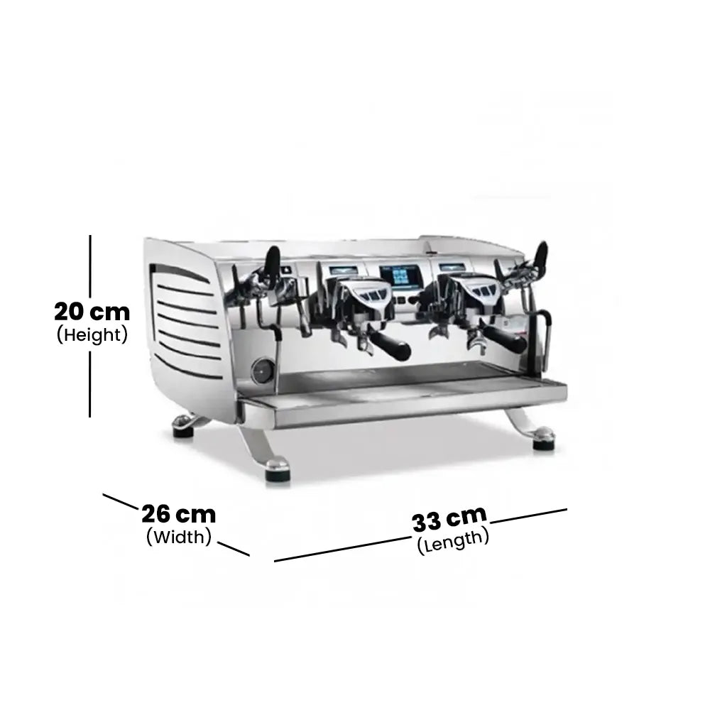 victoria arduino va358 white eagle digital 2 group espresso machine 4500 w