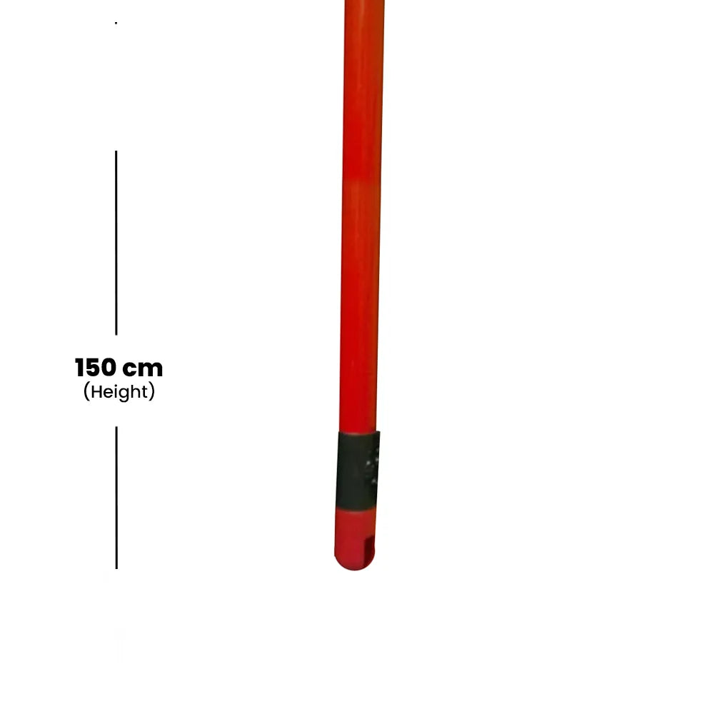 THS MH-1 Red Metal Handles 120cm