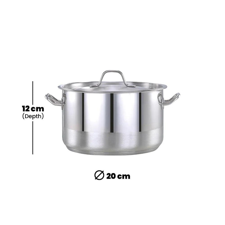 Pradeep Professional Cookpot Ø20 x 12cm - 3.5L - HorecaStore