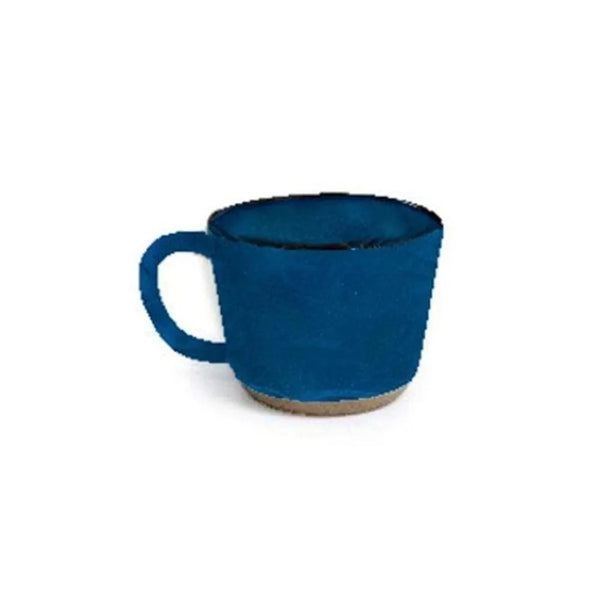 Don Bellini Craftstone 12oz/35cl Blue Round Porcelain Cup