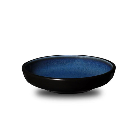 Don Bellini Mirage 3.5"/9cm Black Round Porcelain Sauce Dish - HorecaStore